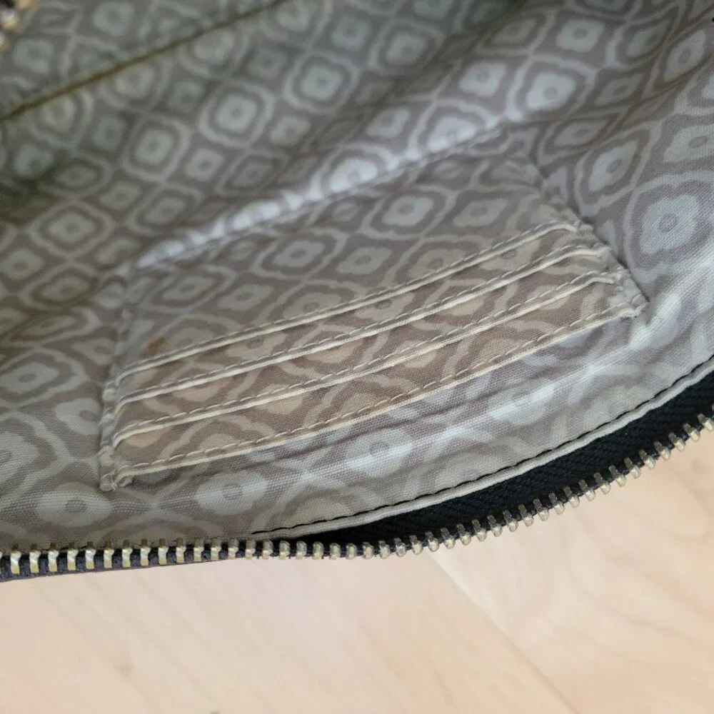 Brighton Pretty Tough Black Leather Crossbody Purse - Picture 10 of 10